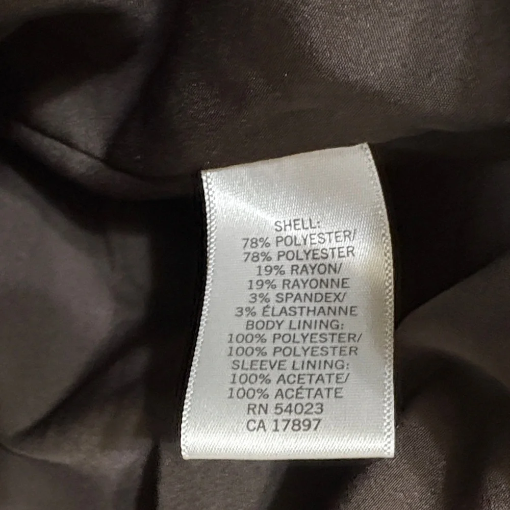 Banana Republic Dark Brown Women's Blazer - Picture 6 of 9